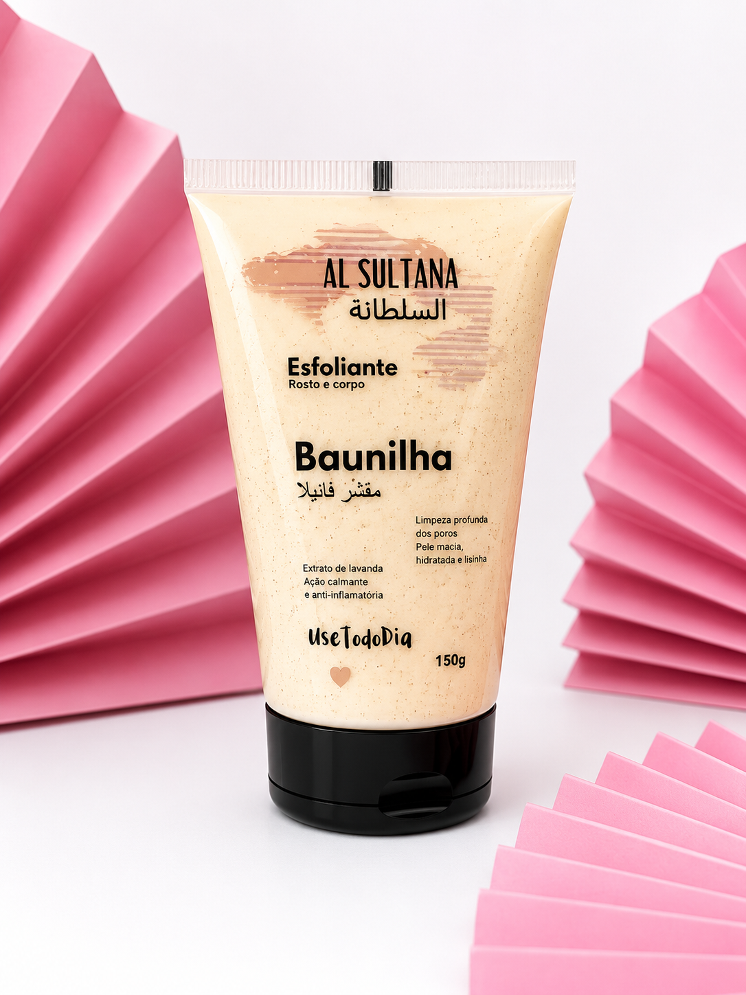 Esfoliante Corporal Al Sultana Baunilha 150g