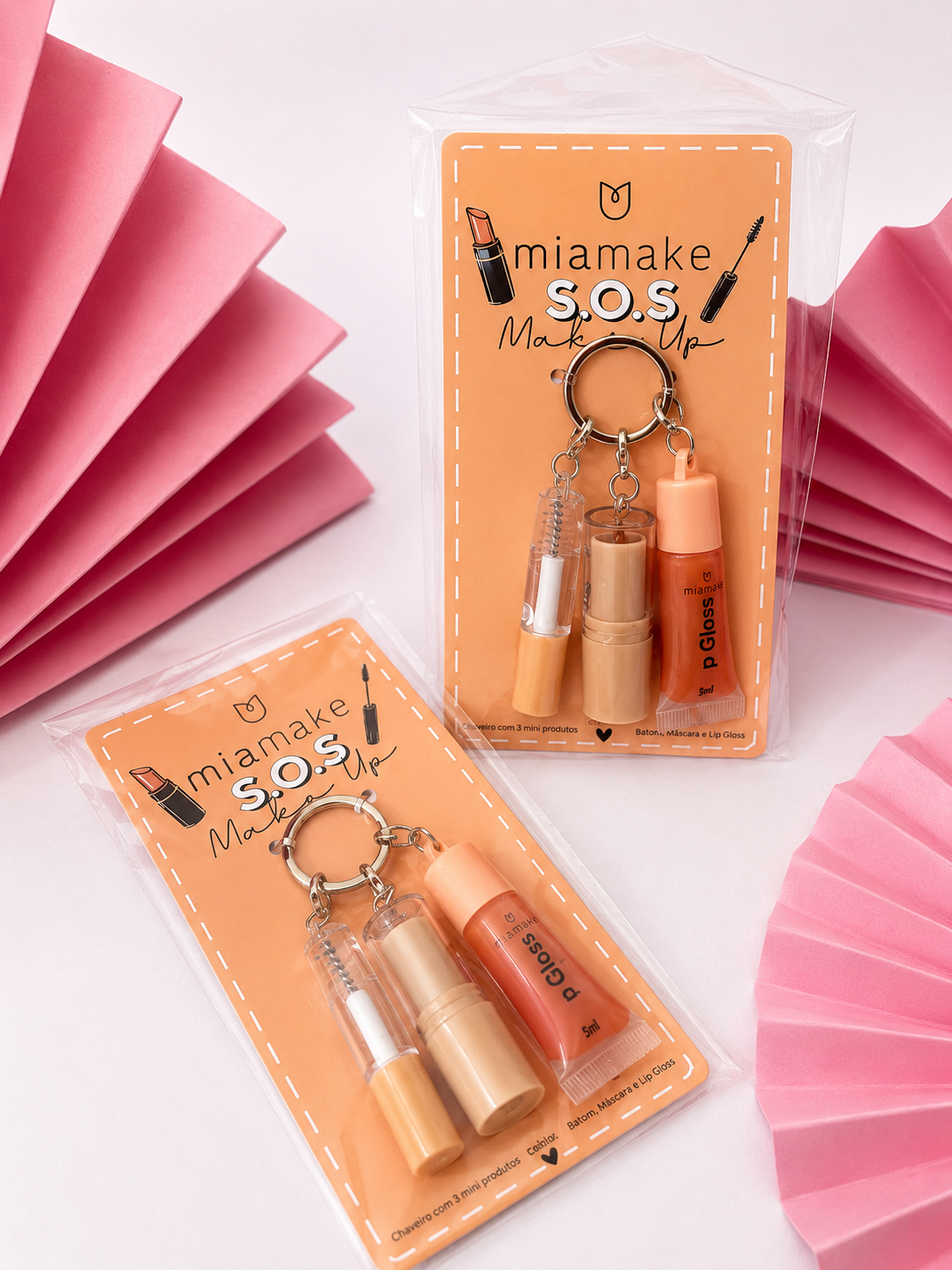 Chaveiro Kit SOS Make Mia Make