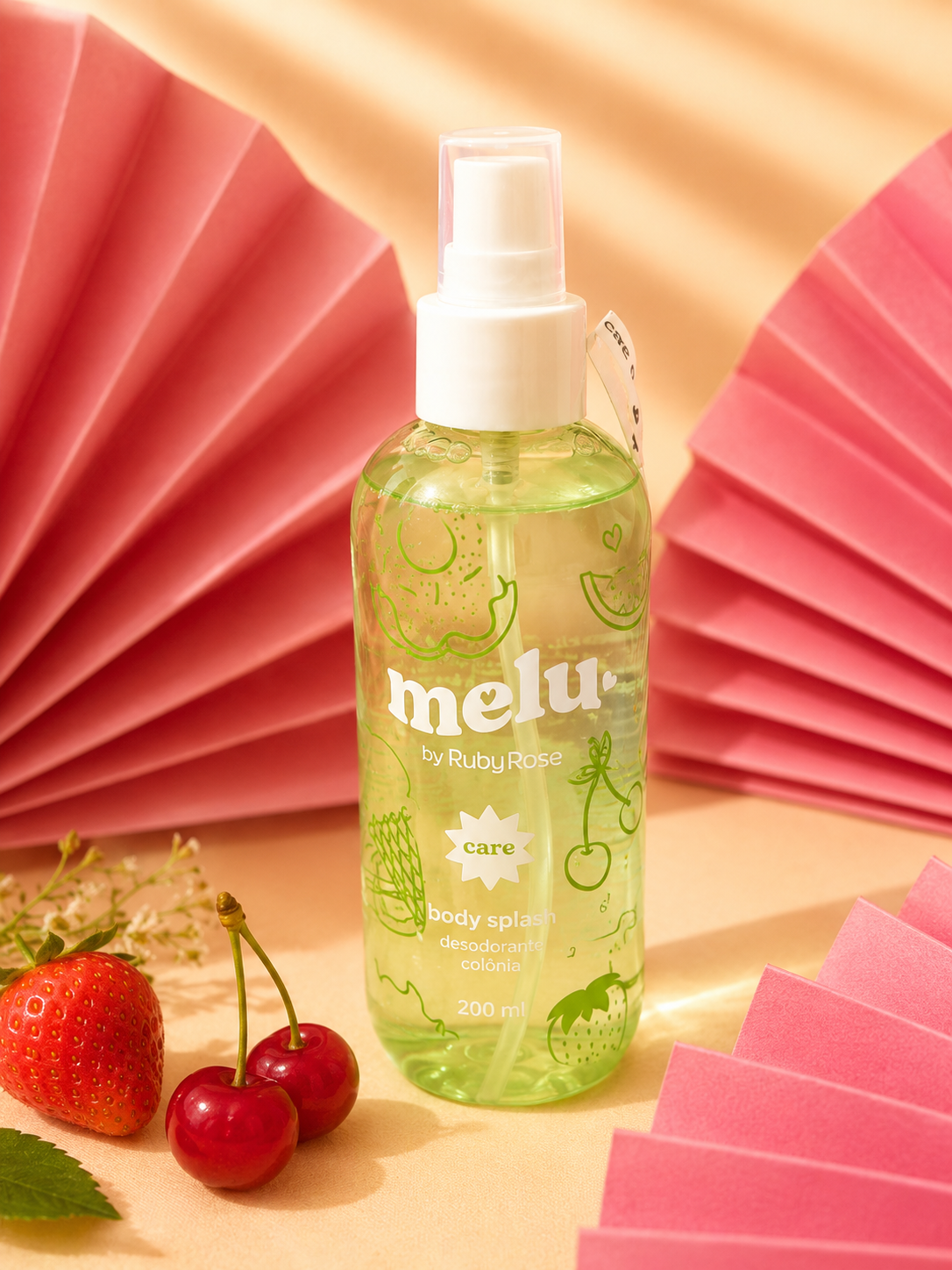 Body Splash Melu Berry Pie 200ml