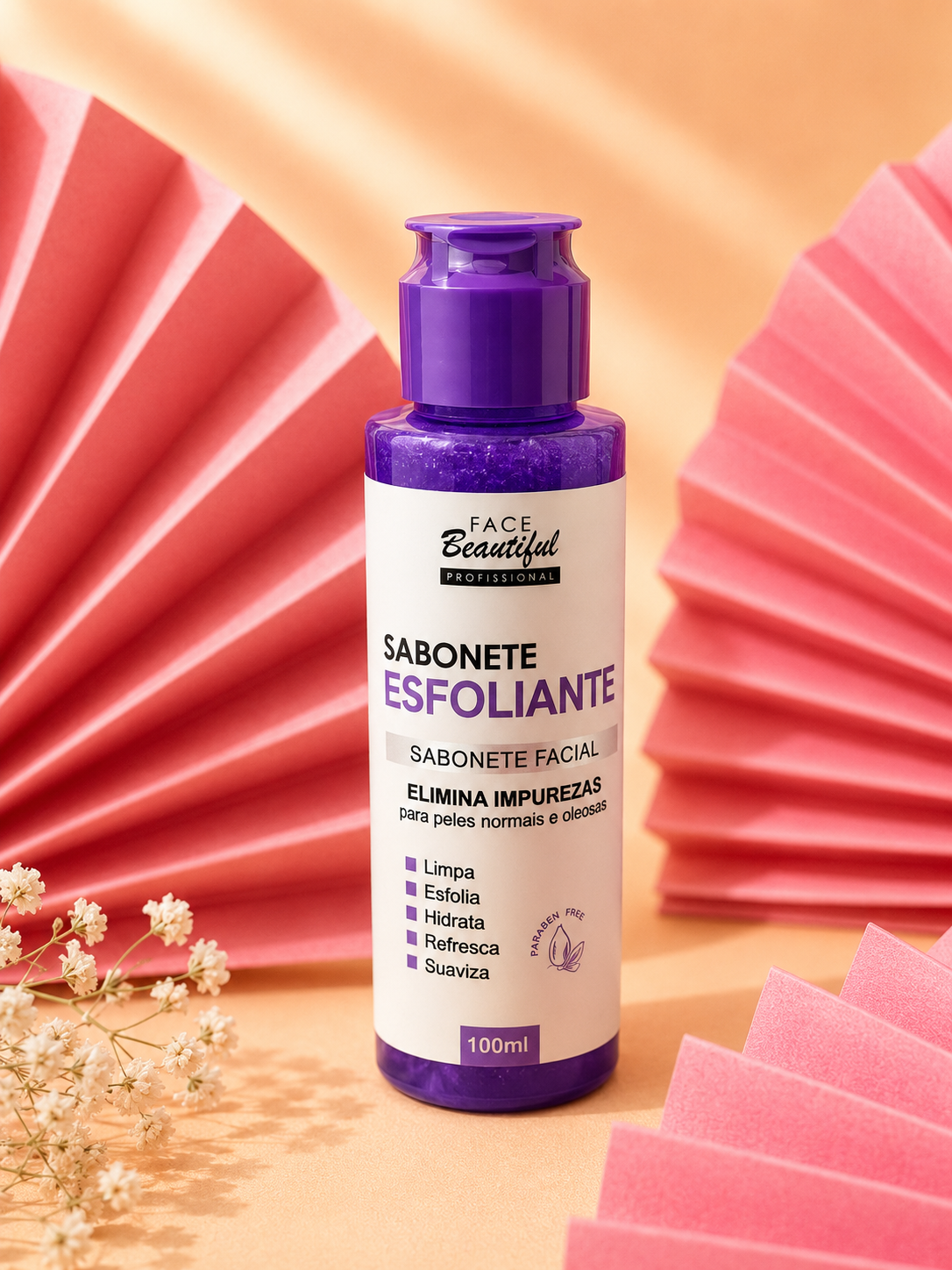 Sabonete Esfoliante Face Beautiful 100ml